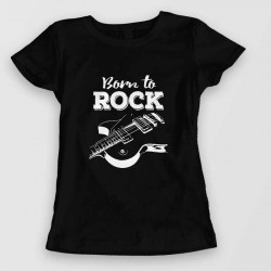 Born to ROCK - tee shirt guitar - les paul
