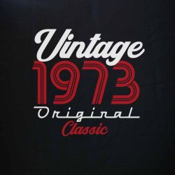 Vintage original classic - teshirt anniversaire personnalisable