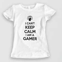 I can't KEEP CALM i am a GAMER - tshirt